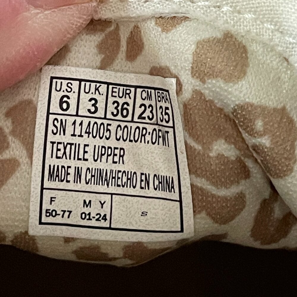 Sketchers BOBS Sesame Sun Dazing Memory Foam Sneakers-6M - Picture 7 of 9